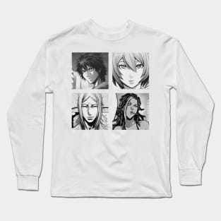 Alice in borderland characters manga Long Sleeve T-Shirt